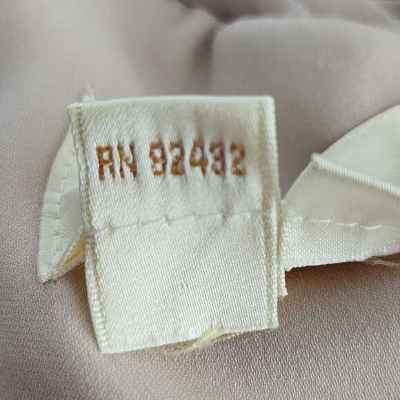 Marchesa Notte Womens Strapless Evening Dress Mauve Chiffon Asymmetric **FLAWS** - Picture 14 of 16